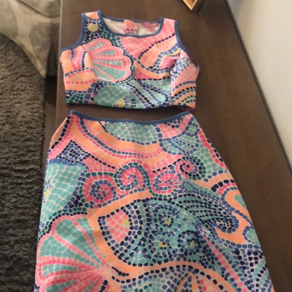 Lily Pulitzer two piece summer set